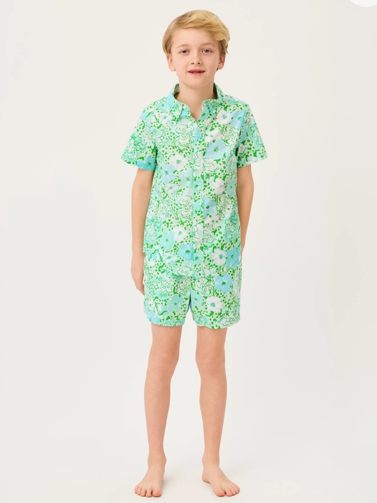 Lilly Pulitzer x Janie and Jack Other - Lilly Pulitzer | Janie and Jack Boys Lavin Button Down Shirt